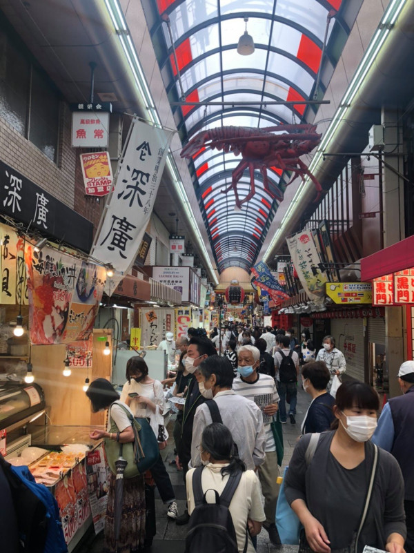 黑門市場（圖片來源：Facebook@黒門市場商店街振興組合）