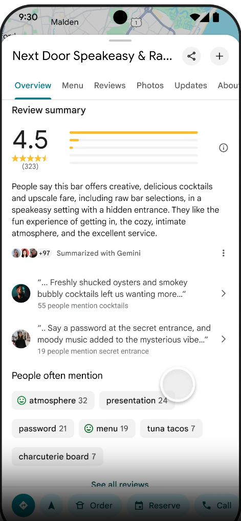 Google Maps全新5大地圖功能！旅遊更方便！引入AI/駕駛導航新功能/行程規劃 