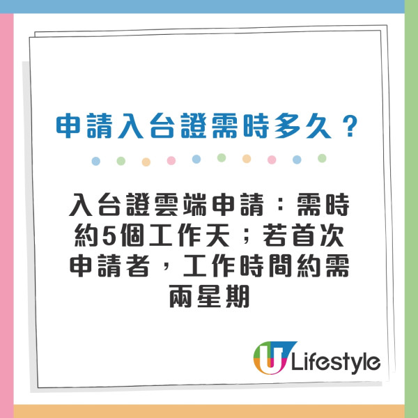 台灣簽證2026｜入境台灣網上簽證+落地簽證 附網上申請入台證流程/時間/費用/文件 
