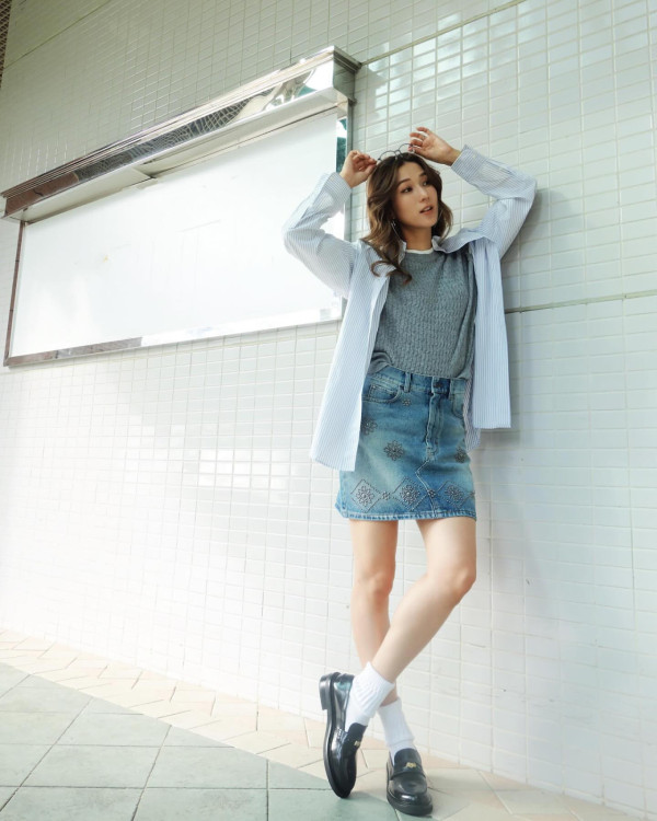 鍾嘉欣帶仔囡坐郵輪旅行！7歲大囡女大十八變！眼大臉尖極靚女！ 