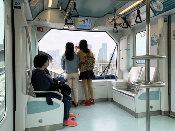 澳門輕軌（圖片來源：HKET圖片庫）