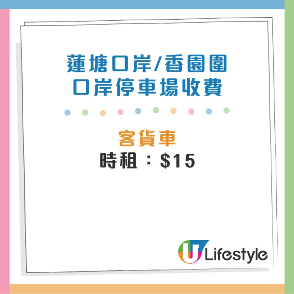 蓮塘口岸/香園圍口岸交通/巴士車費/泊車預約 過關開放時間附近商場景點 