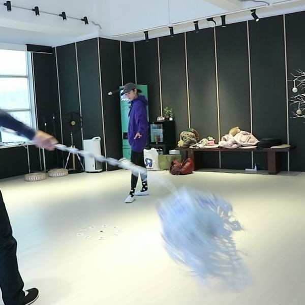 衛詩雅花9個月進行破地獄特訓（圖片來源：IG@thelastdancemoviehk）