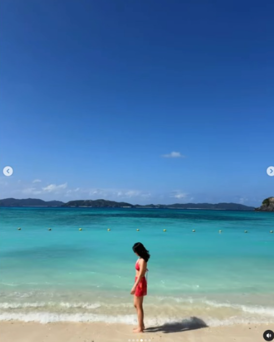 TVB花旦沖繩泳裝曬逆天長腿 玉背超吸睛!告別過往「肉肉身型」