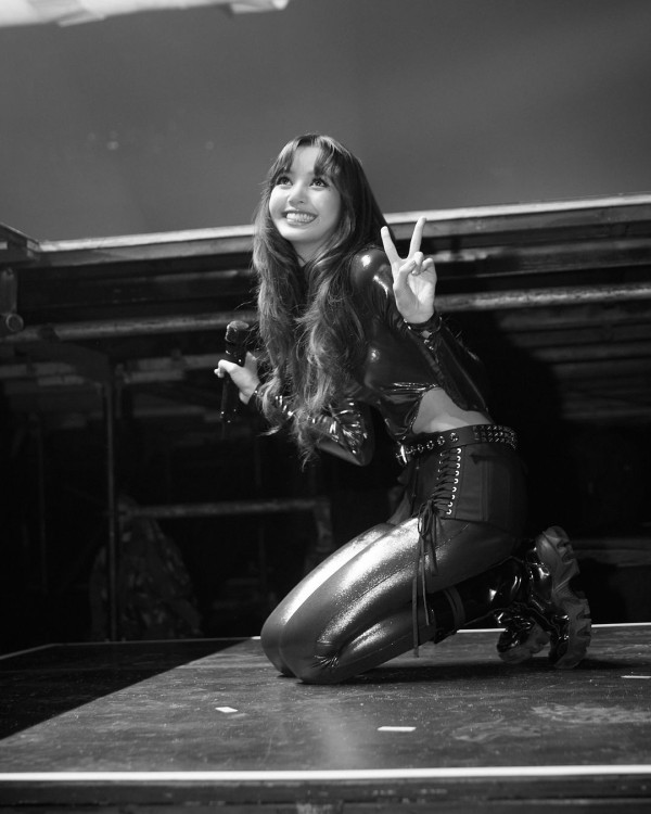 Lisa@BLACKPINK坐私人飛機抵台 粉絲冒雨接機緣慳一面爆喊 