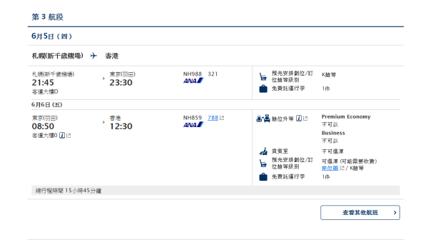 ANA突發飛東京優惠 來回連稅低至37起 包23kg行李 送兩程國內航段 