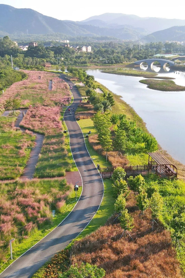 新大禾塘濕地公園（圖片來源：南澳辦事處）