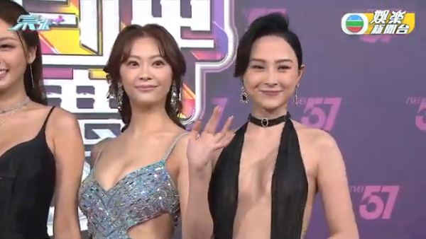 TVB台慶2024｜過百位女藝人紅地氈戰衣逐件睇！馮盈盈超性感前後盡露艷壓全場