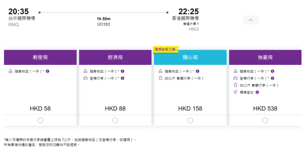 HkExpress推台灣快閃機票優惠! 單程票價低至起!最遲明年7月出發