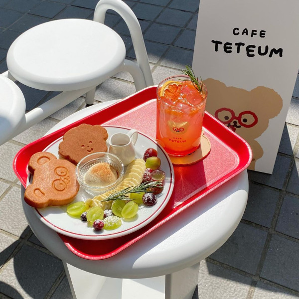 TETEUM二樓的cafe（圖片來源：IG@cafe.teteum）