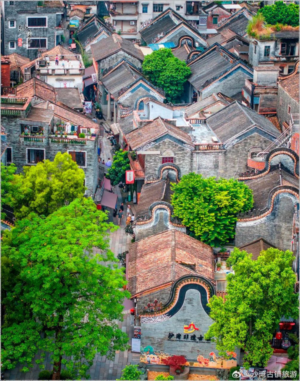 沙灣古鎮（圖片來源：微博@沙灣古鎮旅遊）