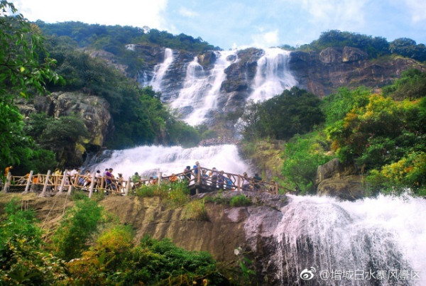 白水寨（圖片來源：微博＠增城白水寨風景區）