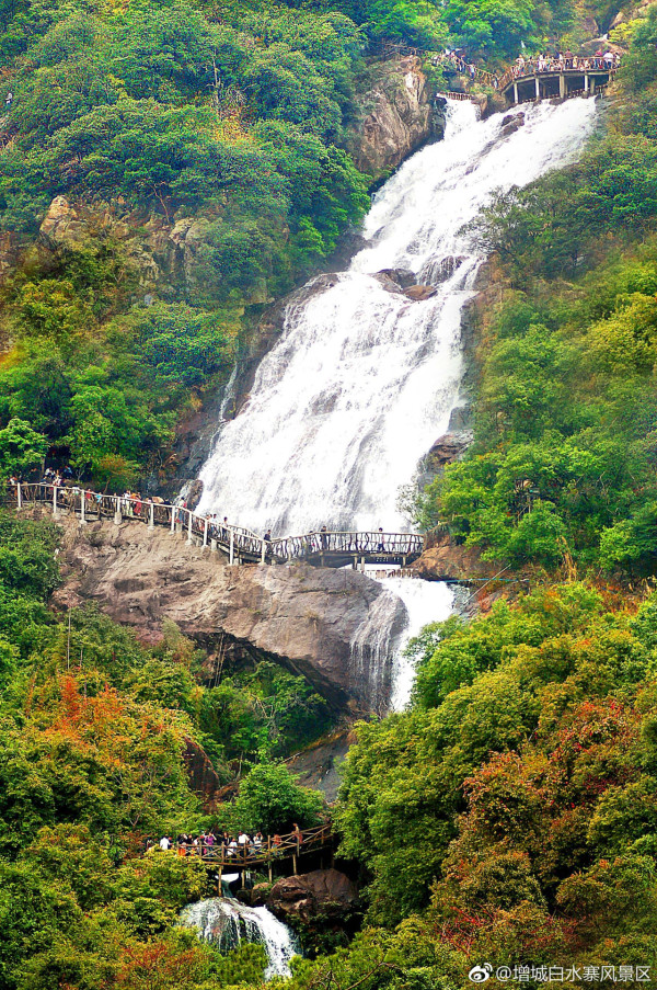 白水寨（圖片來源：微博＠增城白水寨風景區）