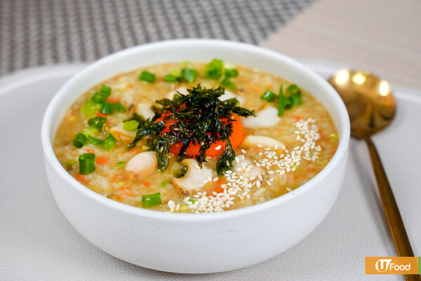 韓式鮑魚粥│冬天補暖膳食！一鍋到底／鮮甜彈牙