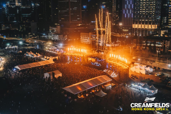 Creamfields Hong Kong 2025音樂節（圖片來源：Facebook@CreamfieldsHongKong）