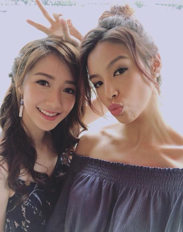 前港姐冠軍孖囡囡美國行年宵 大讚有新年氣氛:以為返咗香港