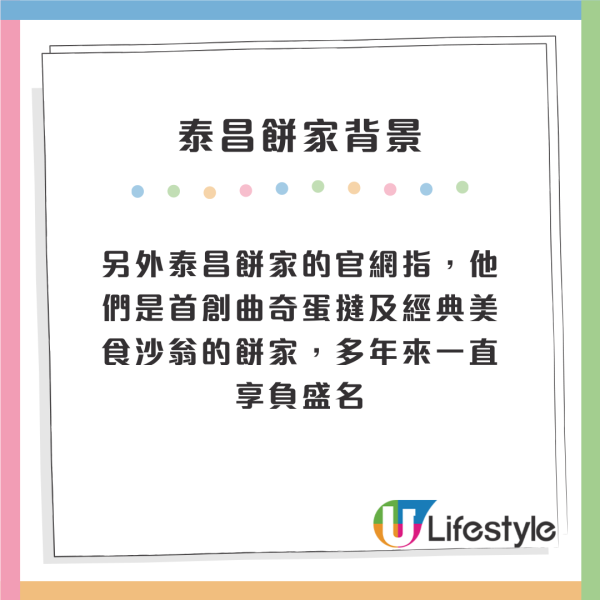 結業潮｜泰昌餅家九龍區分店全線結業！28間執剩6間 曾獲「全港最好食蛋撻」之稱！