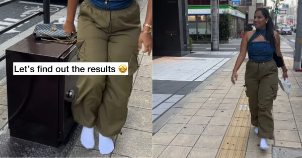 KOL為測試一事只著白襪日本行街 結果令人震驚 網民質疑冇可能！ 