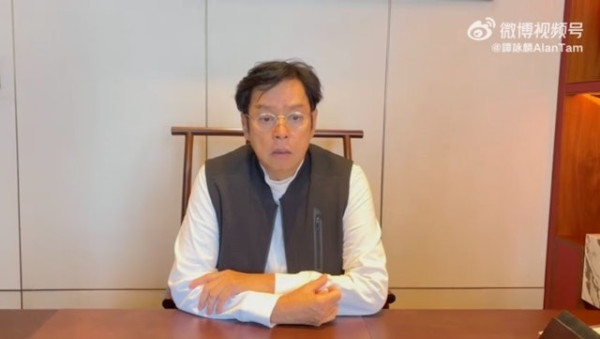 74歲譚詠麟因病延期惠州演唱會 拍片狂咳致歉：會努力調理好身體 