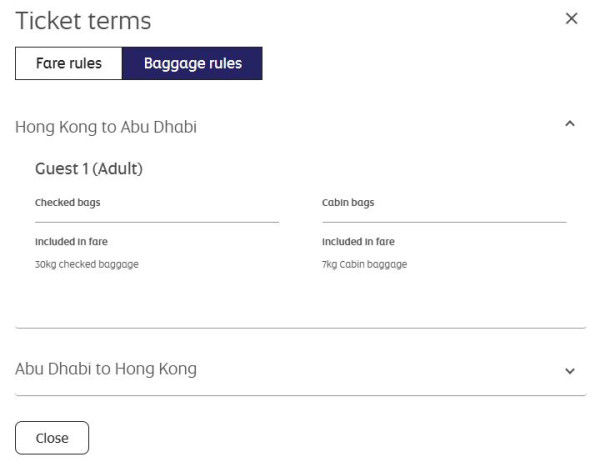 「中東三寶」阿提哈德航空明年11月重返香港！阿布札比直航來回連稅9千2起 包30kg行李 