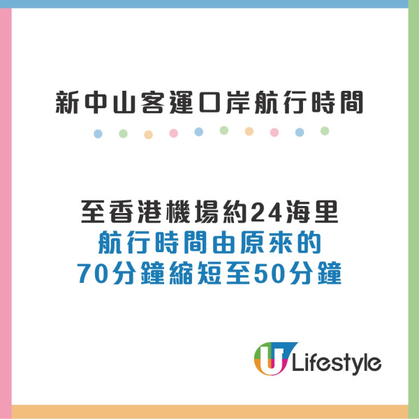 香港往中山船｜新中山客運口岸11.28通航船程1小時 頭3日票價僅1元首季促銷船票