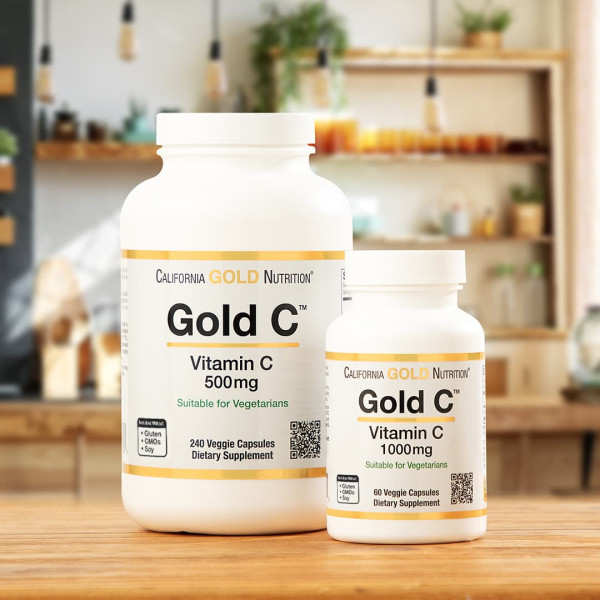 California Gold Nutrition Gold C（圖片來源：iHerbs官網）