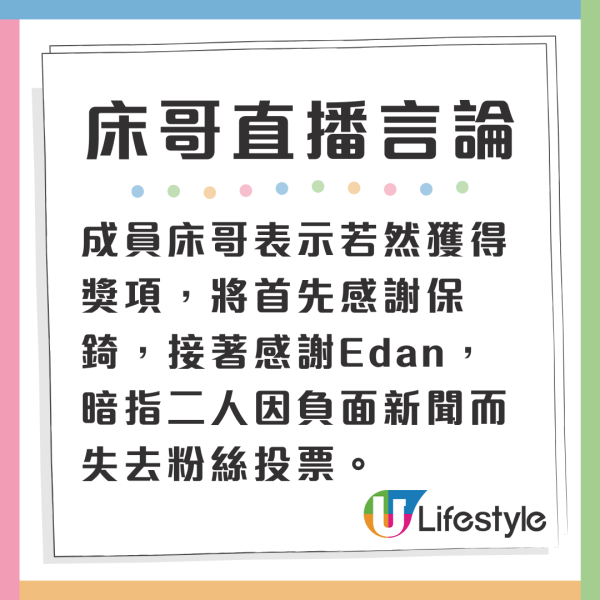 床哥@JFYT抽水明踩Edan追女漠視粉絲 姜濤親自留言兩個字以示不滿