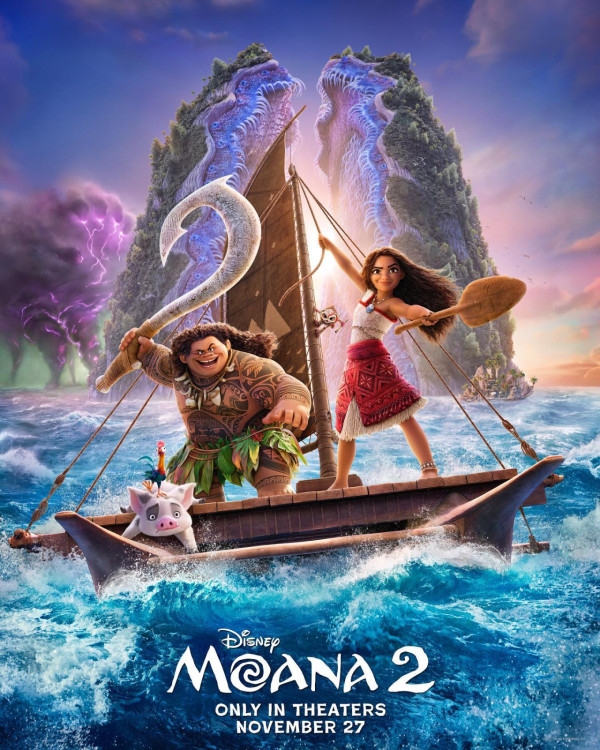 《魔海奇緣2》(Moana2)美國早於11月27日進行優先場（圖片來源：IG@disneyanimation）