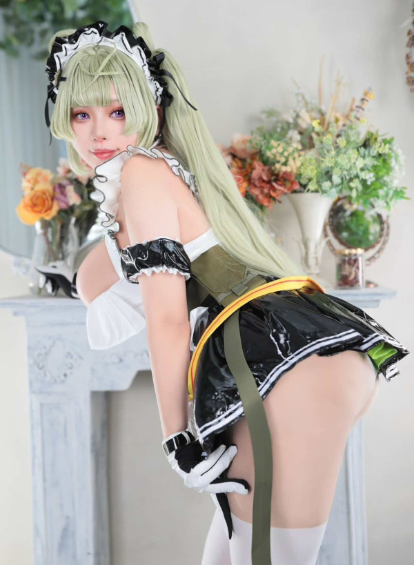 身材超突出樣貌甜美 妮姬「索達」女僕造型Cosplay