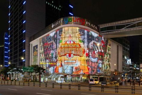 明洞樂天百貨（圖片來源：VisitKorea）