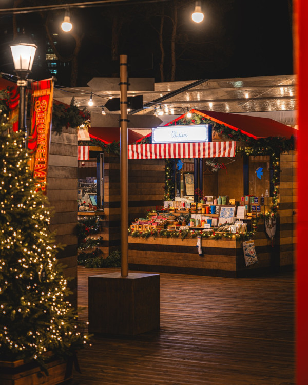 樂天百貨聖誕市集（圖片來源：Facebook@롯데백화점）