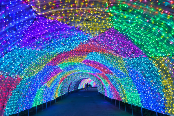 東京讀賣樂園「冬日寶石燈飾show」開催！60周年限定「鑽石色」主題LED燈海 