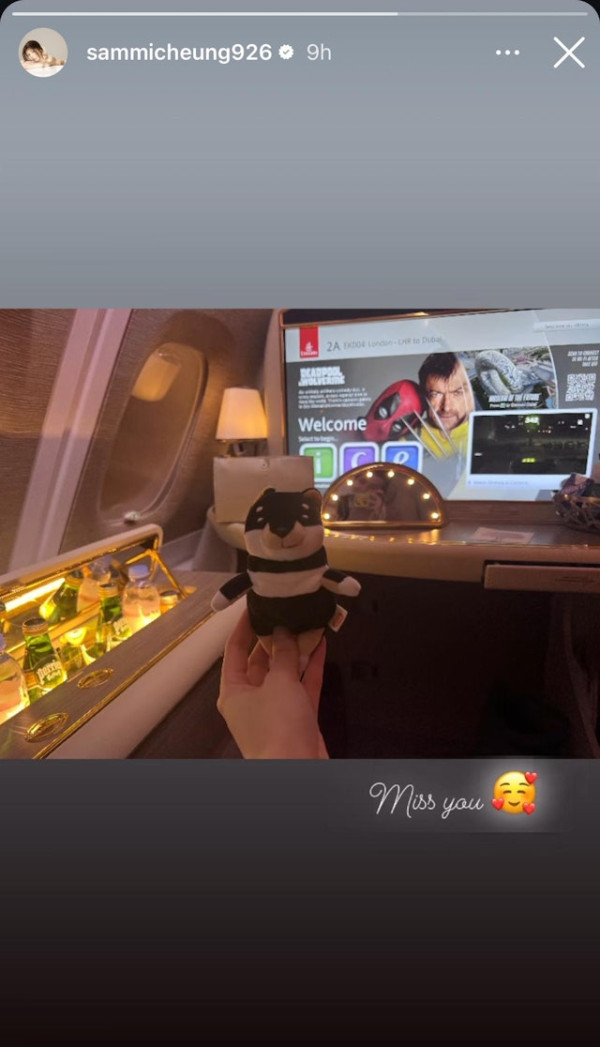 前TVB咪神張秀文婚後神隱 激罕po近況！坐頭等飛杜拜曬貴婦生活 