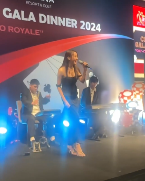 戴祖儀登台晒玲瓏浮凸好身材