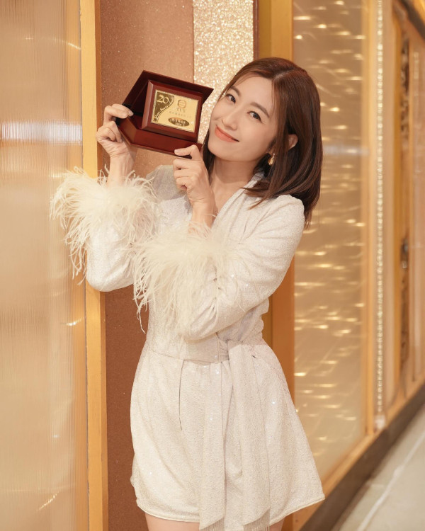 陳自瑤角逐視后激動落淚 陳自瑤角逐視后激動落淚