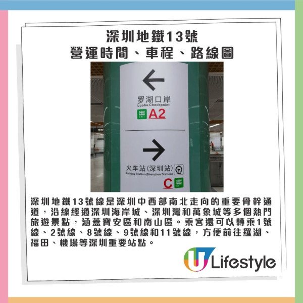 深圳灣口岸地鐵站年尾啟用 深圳地鐵13號線4大亮點一覽！附路線圖/營運時間 