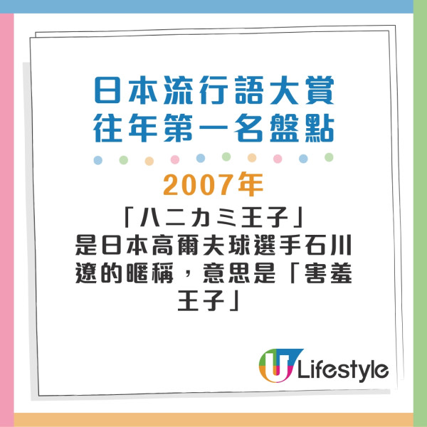 日本2024流行語大賞結果出爐 11年後再有日劇詞語奪冠 盤點歷屆大賞得主 