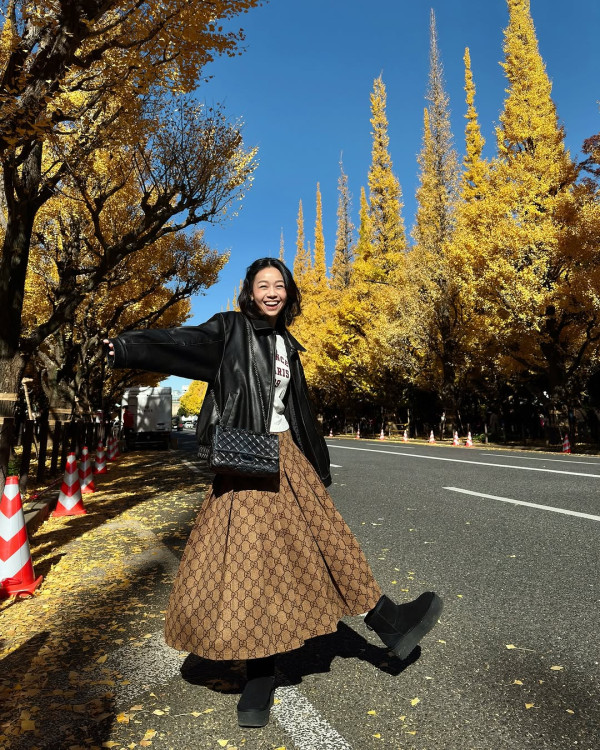 黃心穎遊東京大曬老公視角 鬆身衫上陣再惹懷孕疑雲？ 