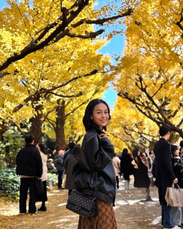 黃心穎遊東京大曬老公視角 鬆身衫上陣再惹懷孕疑雲？ 