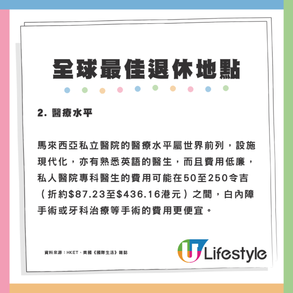 2025年全球10大最佳退休地點出爐 亞洲只有2個國家上榜？