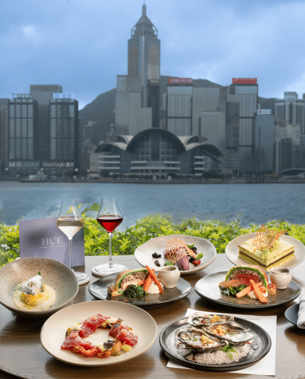 尖沙咀打卡海景餐廳Hue Dining　抵食價$168歎手工意粉午市套餐／聯乘香港藝術館下午茶