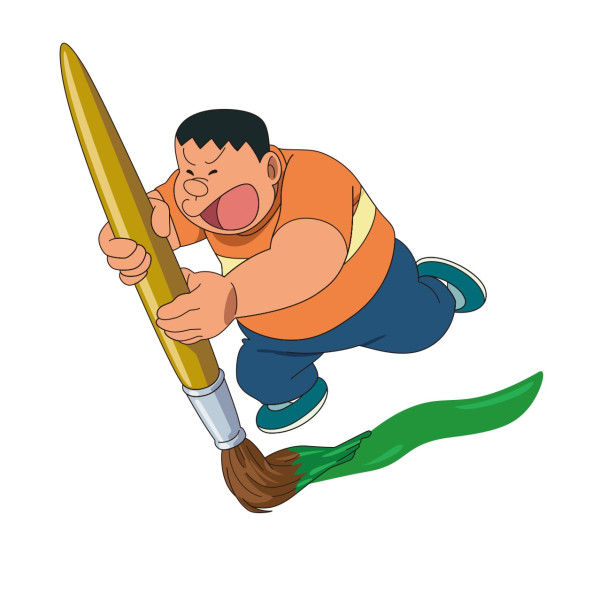 園內打造出多款電影原創秘密道具，包括可以在空氣中寫字畫畫的「空氣蠟筆豪華版」。（圖片來源︰日本環球影城官網）