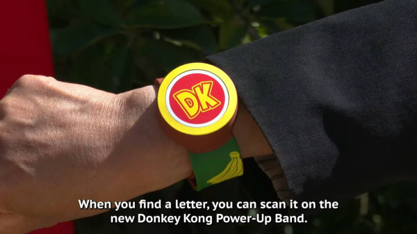 大金剛POWER-UP能量手環（圖片來源：Nintendo of America）