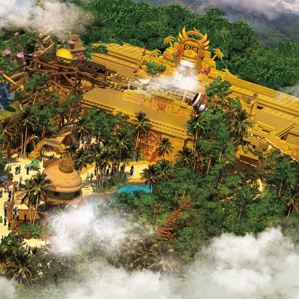 標誌性地標「黃金聖殿」（圖片來源︰日本環球影城官網）