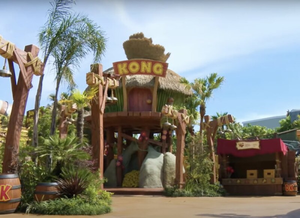 大金剛的家（圖片來源︰ 任天堂官方Youtube影片截圖）