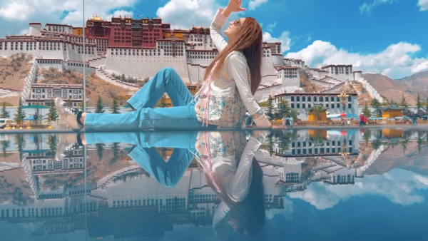 30歲拜金港姐撇甩老公獨遊西藏！着傳統服飾濃妝寫真罕有密實！ 