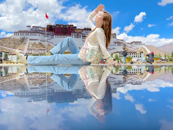 30歲拜金港姐撇甩老公獨遊西藏！着傳統服飾濃妝寫真罕有密實！ 