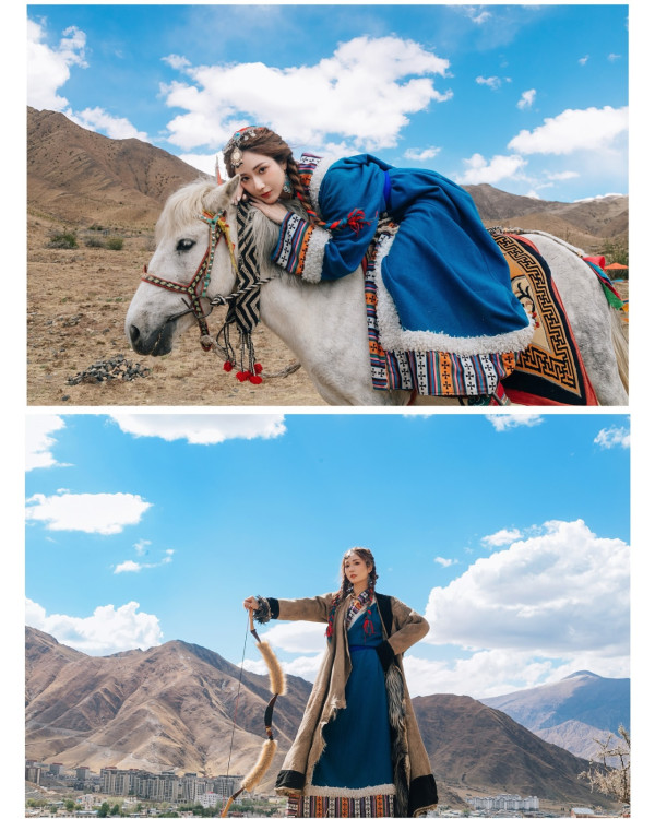 30歲拜金港姐撇甩老公獨遊西藏！着傳統服飾濃妝寫真罕有密實！ 