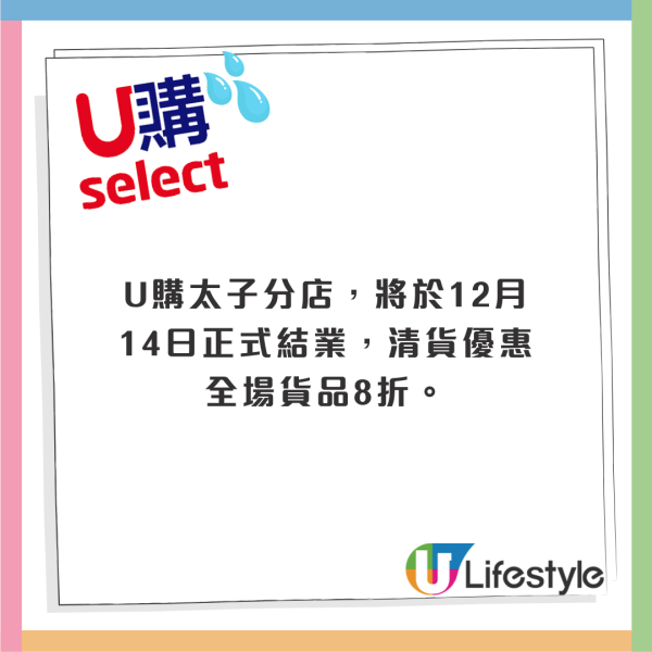 結業潮｜U購本月連執3間陷結業潮！全港100間分店執剩23間！接連幾個月有分店執笠……