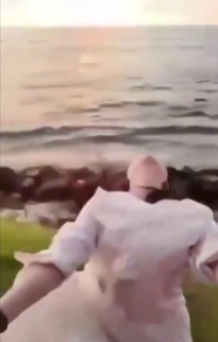 中國女斯里蘭卡火車「亡命打卡」 彎腰伸出車外 被樹枝擊中墮軌 